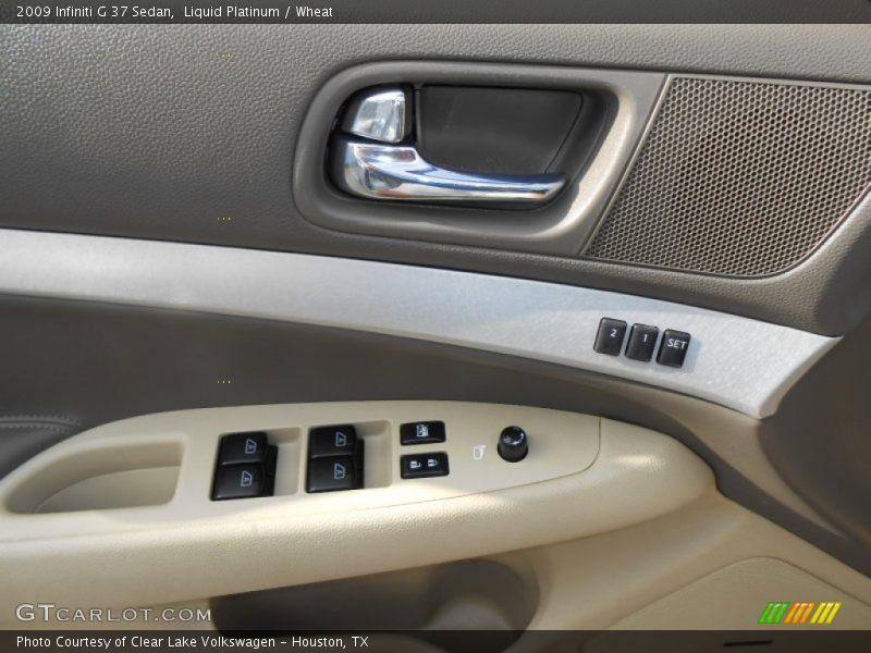 Liquid Platinum / Wheat 2009 Infiniti G 37 Sedan