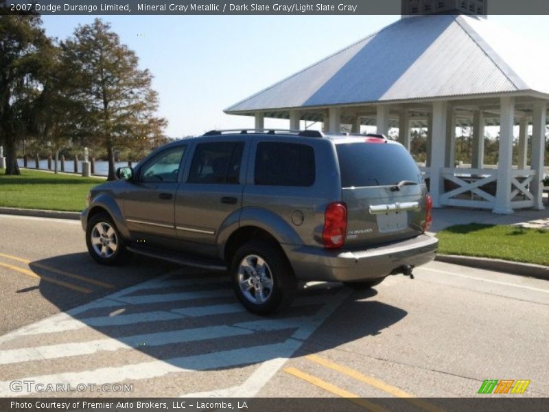 Mineral Gray Metallic / Dark Slate Gray/Light Slate Gray 2007 Dodge Durango Limited