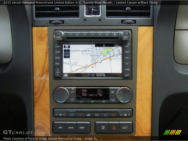 Controls of 2013 Navigator Monochrome Limited Edition 4x2