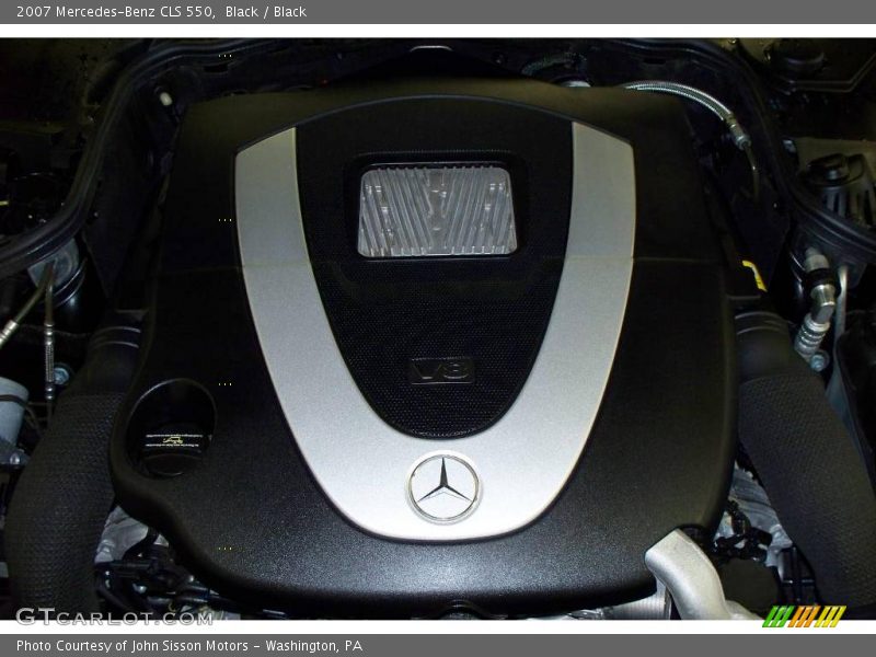 Black / Black 2007 Mercedes-Benz CLS 550