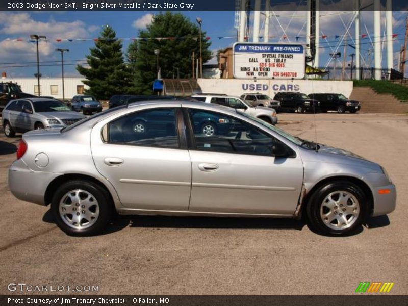 Bright Silver Metallic / Dark Slate Gray 2003 Dodge Neon SXT
