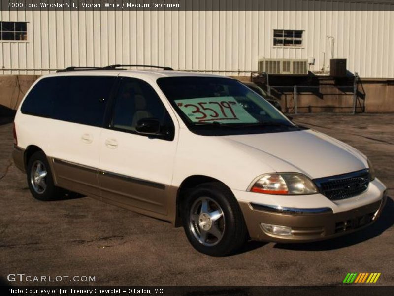 Vibrant White / Medium Parchment 2000 Ford Windstar SEL