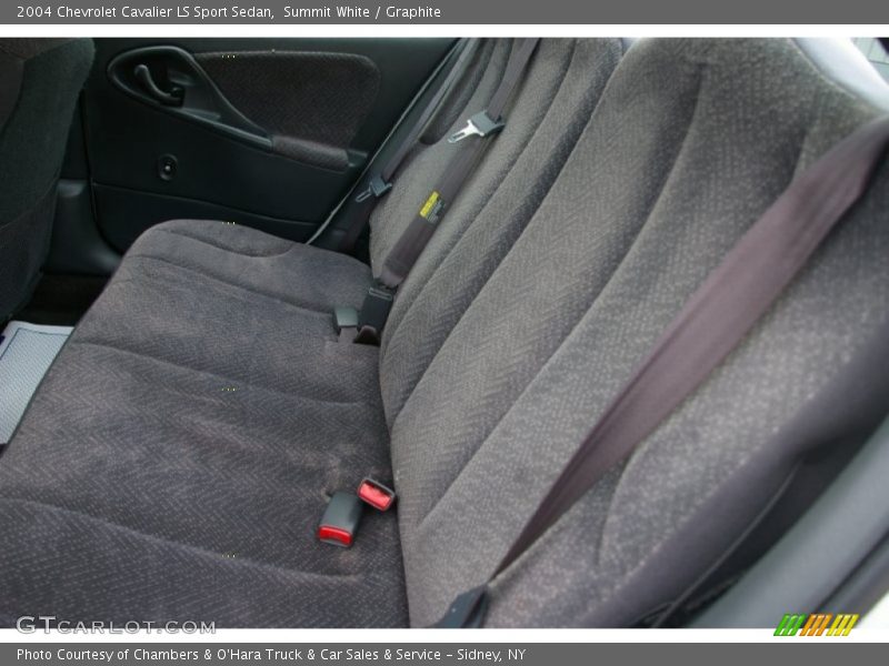 Summit White / Graphite 2004 Chevrolet Cavalier LS Sport Sedan