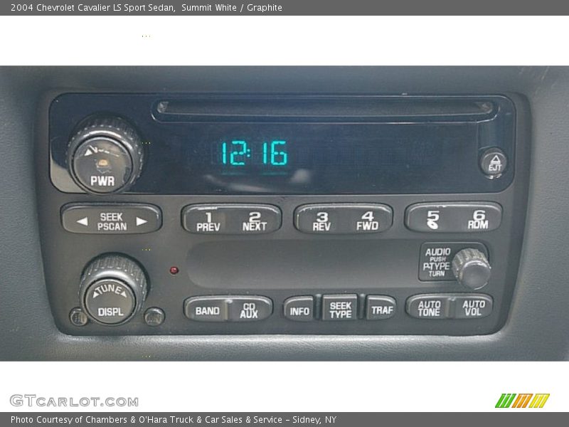 Summit White / Graphite 2004 Chevrolet Cavalier LS Sport Sedan