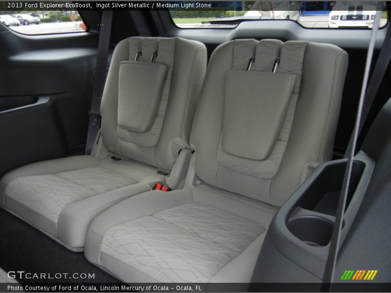 Ingot Silver Metallic / Medium Light Stone 2013 Ford Explorer EcoBoost