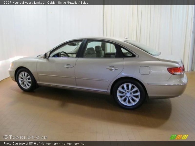 Golden Beige Metallic / Beige 2007 Hyundai Azera Limited