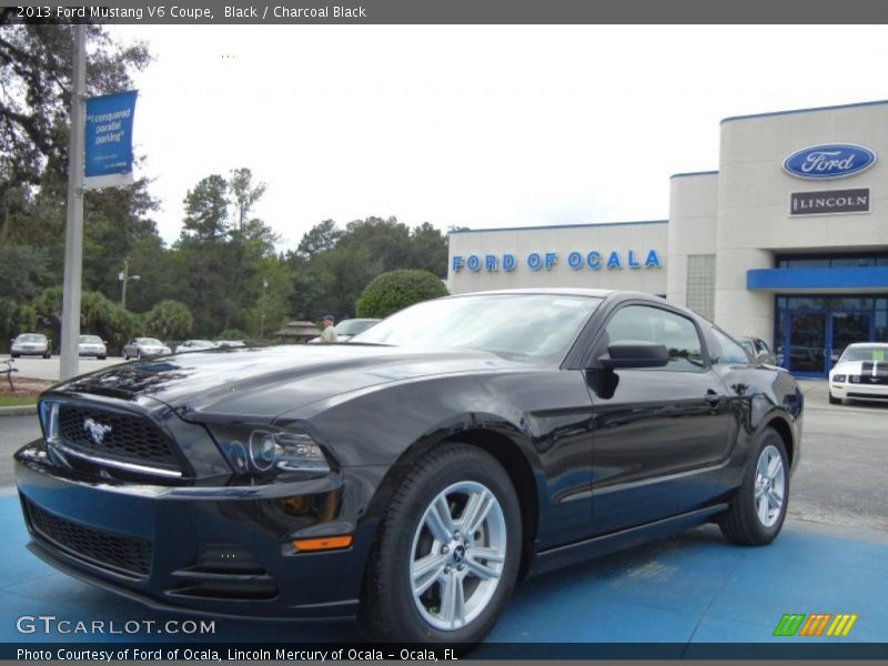 Black / Charcoal Black 2013 Ford Mustang V6 Coupe