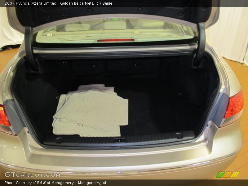 Golden Beige Metallic / Beige 2007 Hyundai Azera Limited