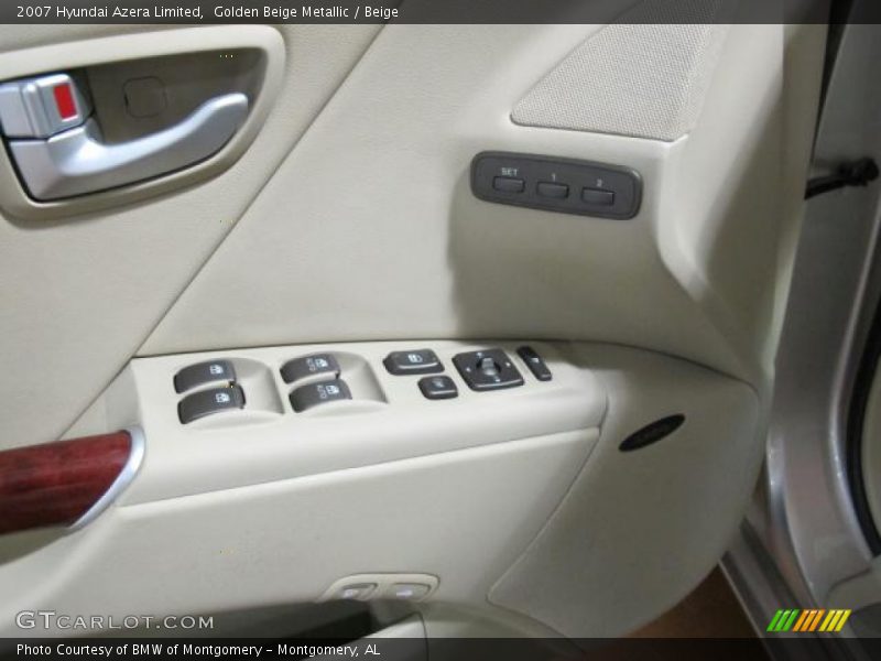 Golden Beige Metallic / Beige 2007 Hyundai Azera Limited