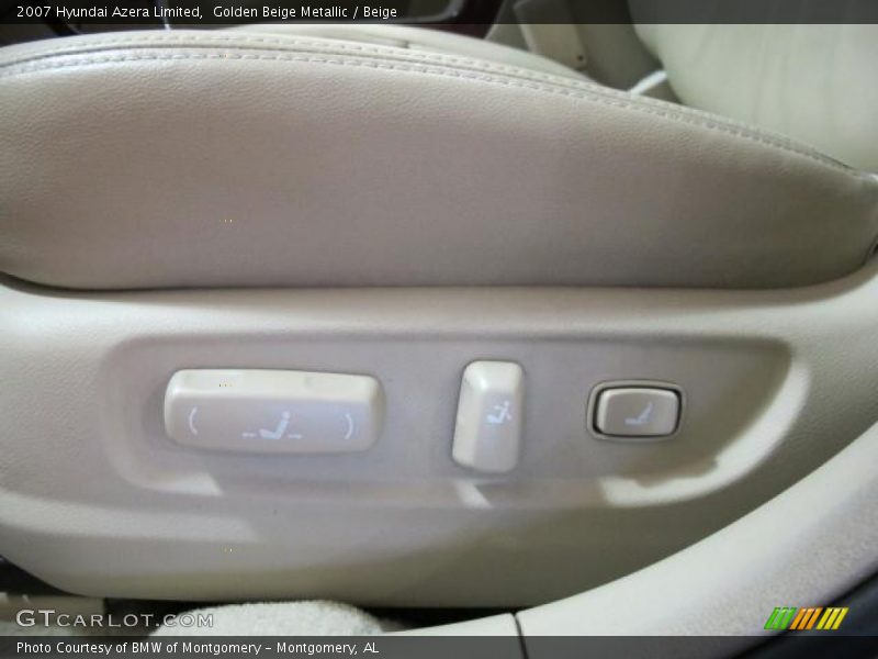 Golden Beige Metallic / Beige 2007 Hyundai Azera Limited