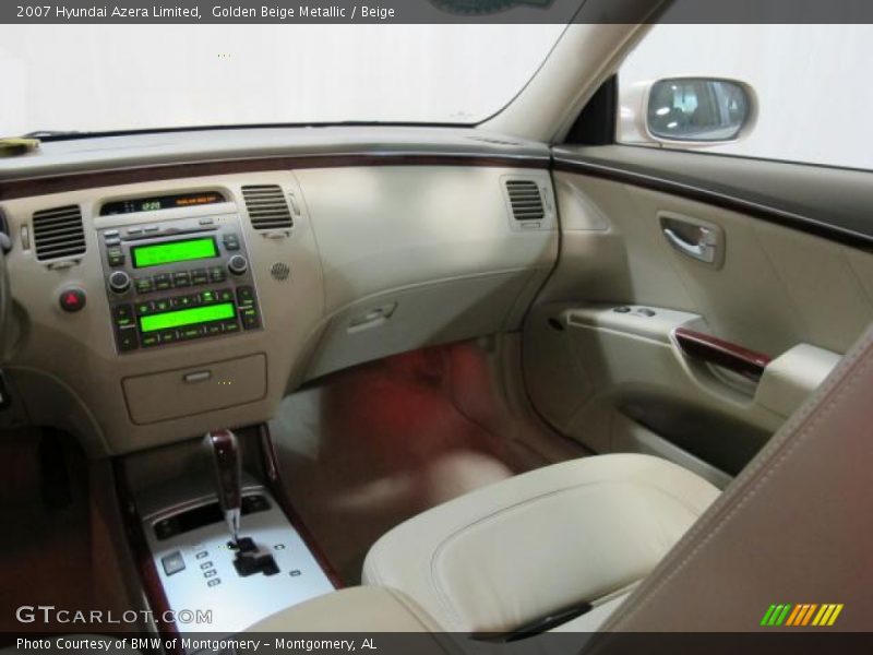 Golden Beige Metallic / Beige 2007 Hyundai Azera Limited