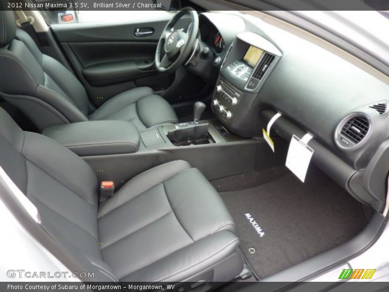 Brilliant Silver / Charcoal 2012 Nissan Maxima 3.5 SV