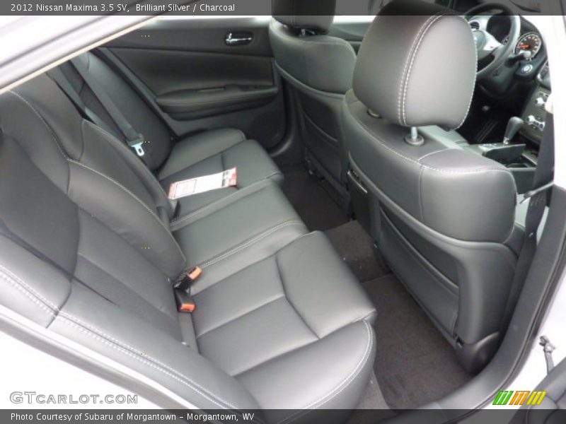 Brilliant Silver / Charcoal 2012 Nissan Maxima 3.5 SV