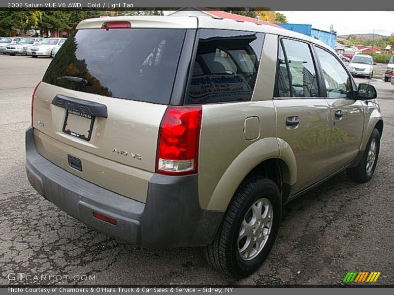 Gold / Light Tan 2002 Saturn VUE V6 AWD