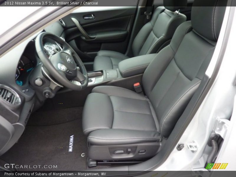 Brilliant Silver / Charcoal 2012 Nissan Maxima 3.5 SV