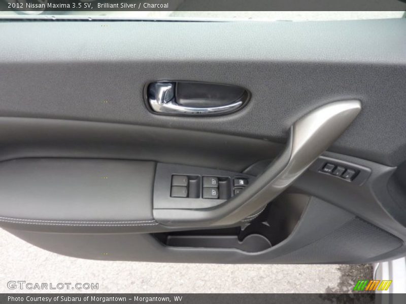 Brilliant Silver / Charcoal 2012 Nissan Maxima 3.5 SV