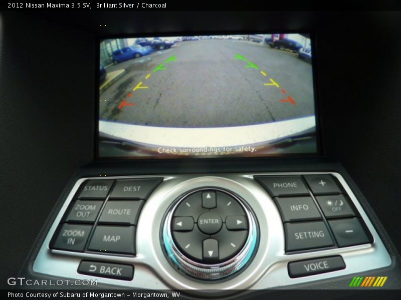 Brilliant Silver / Charcoal 2012 Nissan Maxima 3.5 SV