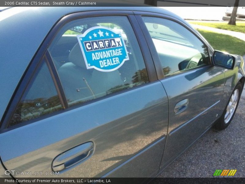 Stealth Gray / Cashmere 2006 Cadillac CTS Sedan