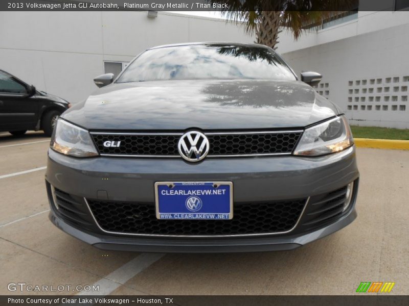Platinum Gray Metallic / Titan Black 2013 Volkswagen Jetta GLI Autobahn