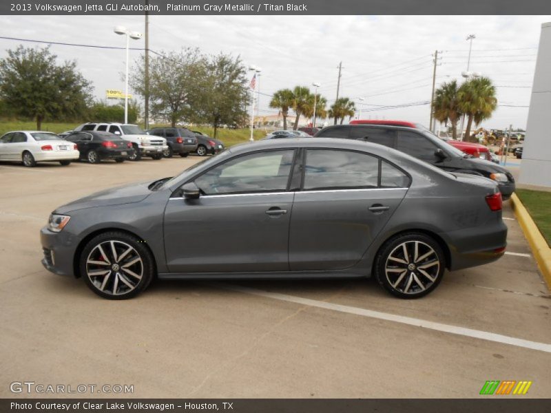 Platinum Gray Metallic / Titan Black 2013 Volkswagen Jetta GLI Autobahn