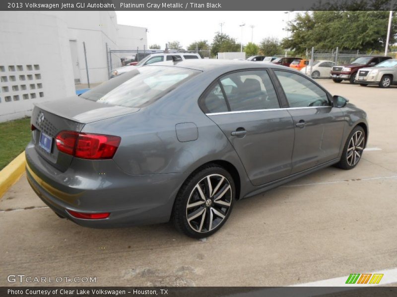 Platinum Gray Metallic / Titan Black 2013 Volkswagen Jetta GLI Autobahn