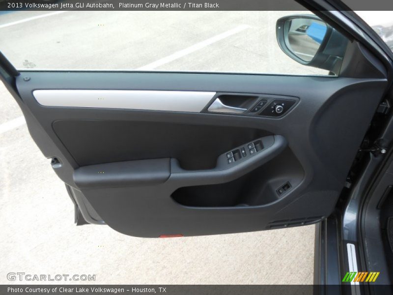 Platinum Gray Metallic / Titan Black 2013 Volkswagen Jetta GLI Autobahn