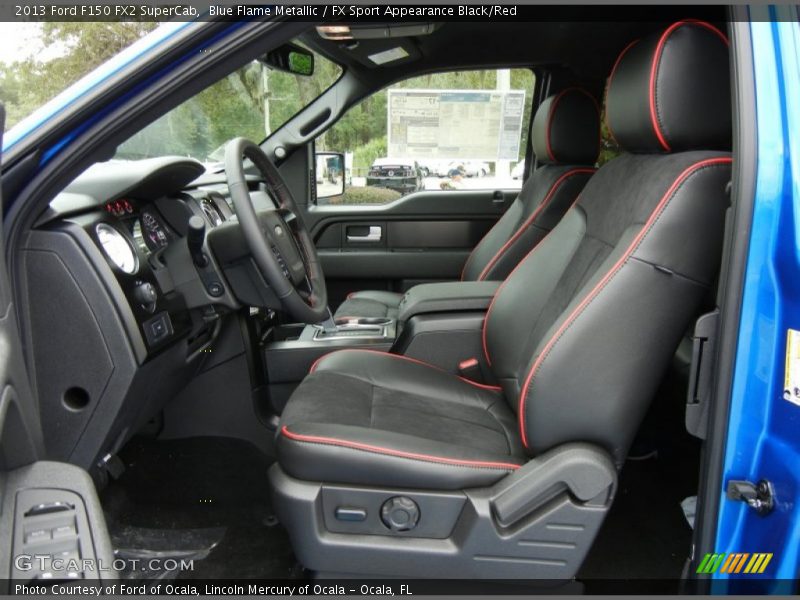  2013 F150 FX2 SuperCab FX Sport Appearance Black/Red Interior