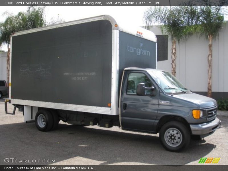 Fleet Gray Metallic / Medium Flint 2006 Ford E Series Cutaway E350 Commercial Moving Van