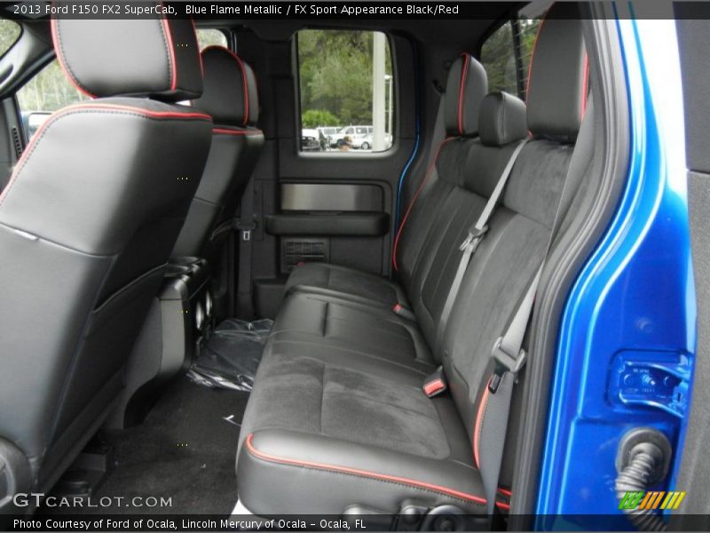 Rear Seat of 2013 F150 FX2 SuperCab