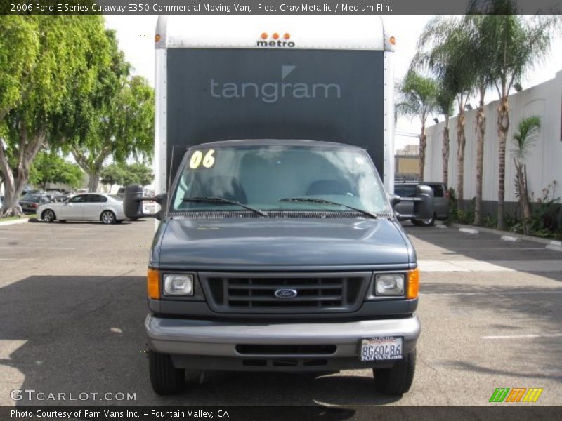 Fleet Gray Metallic / Medium Flint 2006 Ford E Series Cutaway E350 Commercial Moving Van