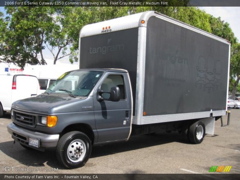 Fleet Gray Metallic / Medium Flint 2006 Ford E Series Cutaway E350 Commercial Moving Van