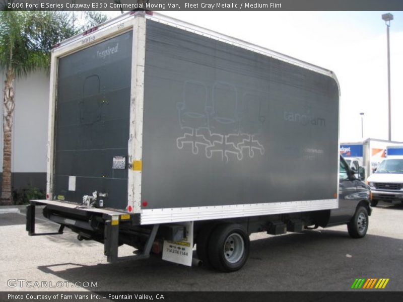 Fleet Gray Metallic / Medium Flint 2006 Ford E Series Cutaway E350 Commercial Moving Van