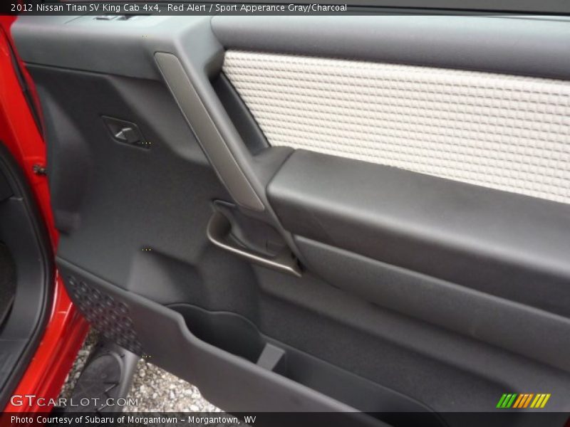 Red Alert / Sport Apperance Gray/Charcoal 2012 Nissan Titan SV King Cab 4x4