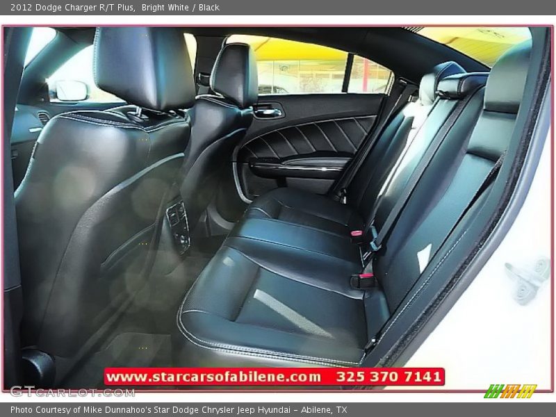 Bright White / Black 2012 Dodge Charger R/T Plus