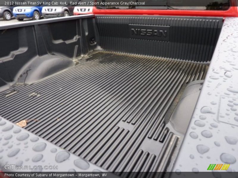 Red Alert / Sport Apperance Gray/Charcoal 2012 Nissan Titan SV King Cab 4x4