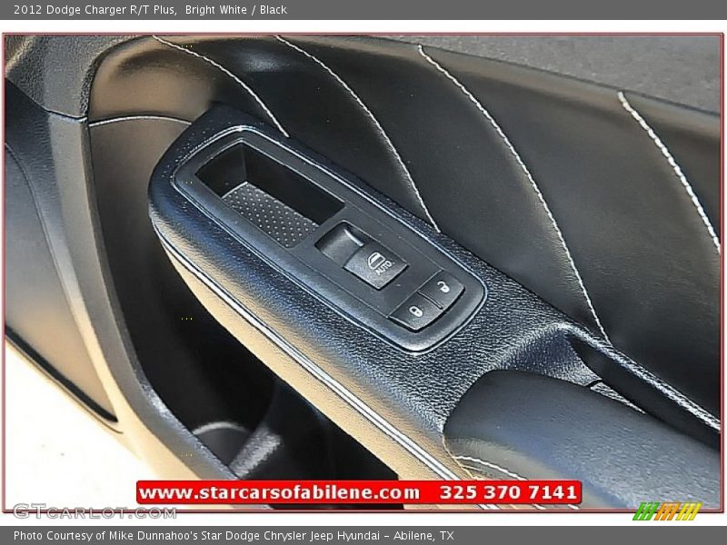 Bright White / Black 2012 Dodge Charger R/T Plus