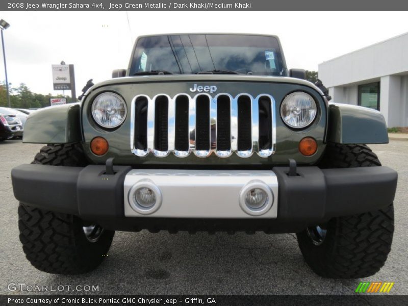 Jeep Green Metallic / Dark Khaki/Medium Khaki 2008 Jeep Wrangler Sahara 4x4