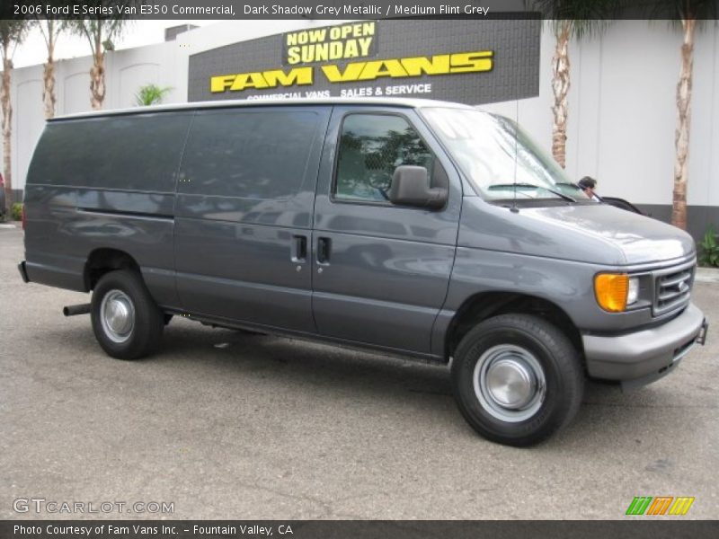 Dark Shadow Grey Metallic / Medium Flint Grey 2006 Ford E Series Van E350 Commercial
