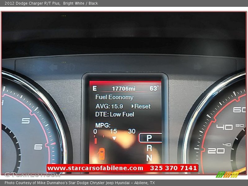Bright White / Black 2012 Dodge Charger R/T Plus