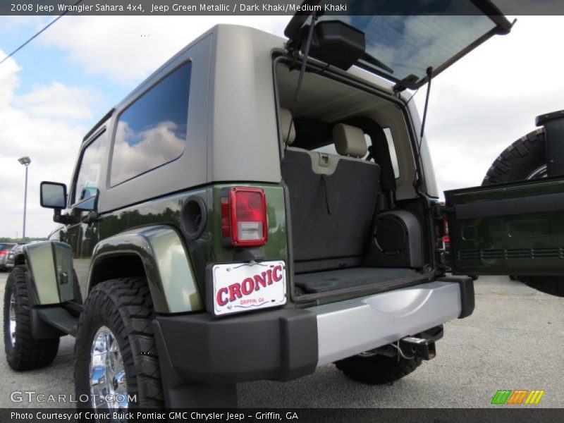 Jeep Green Metallic / Dark Khaki/Medium Khaki 2008 Jeep Wrangler Sahara 4x4