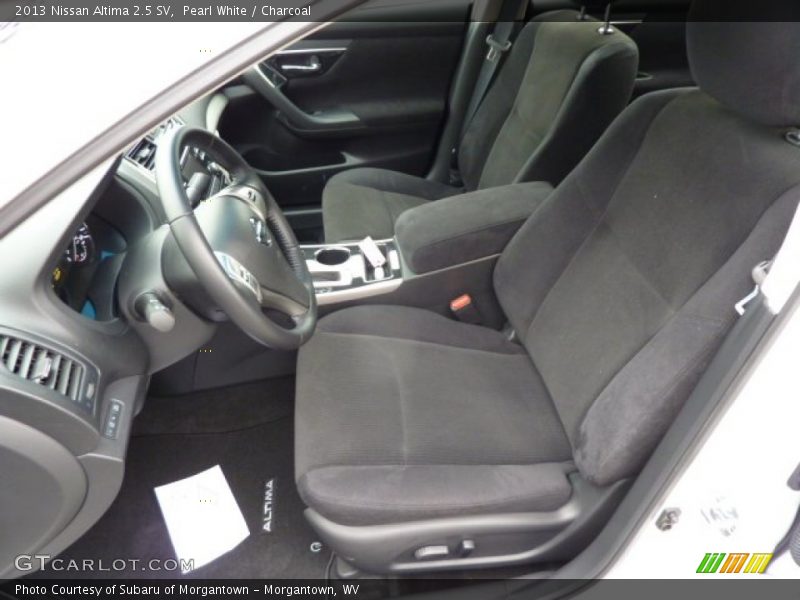 Pearl White / Charcoal 2013 Nissan Altima 2.5 SV