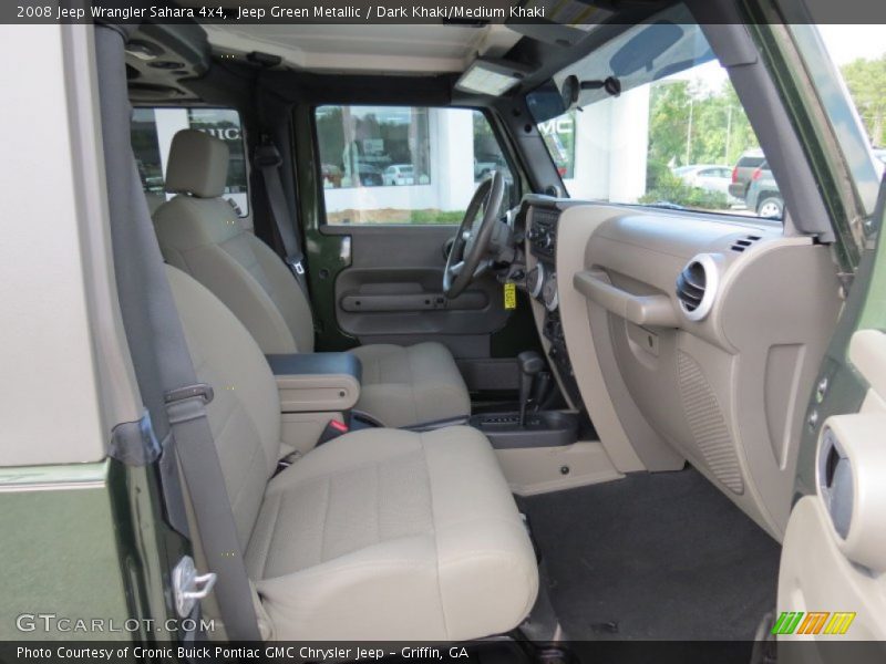 Jeep Green Metallic / Dark Khaki/Medium Khaki 2008 Jeep Wrangler Sahara 4x4