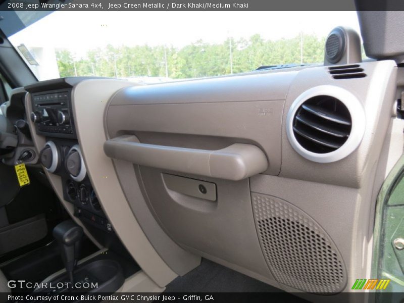 Jeep Green Metallic / Dark Khaki/Medium Khaki 2008 Jeep Wrangler Sahara 4x4