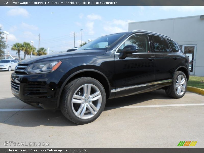 Black / Black Anthracite 2013 Volkswagen Touareg TDI Executive 4XMotion