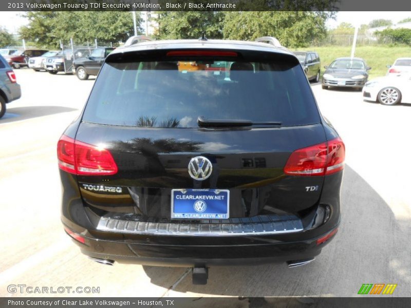 Black / Black Anthracite 2013 Volkswagen Touareg TDI Executive 4XMotion
