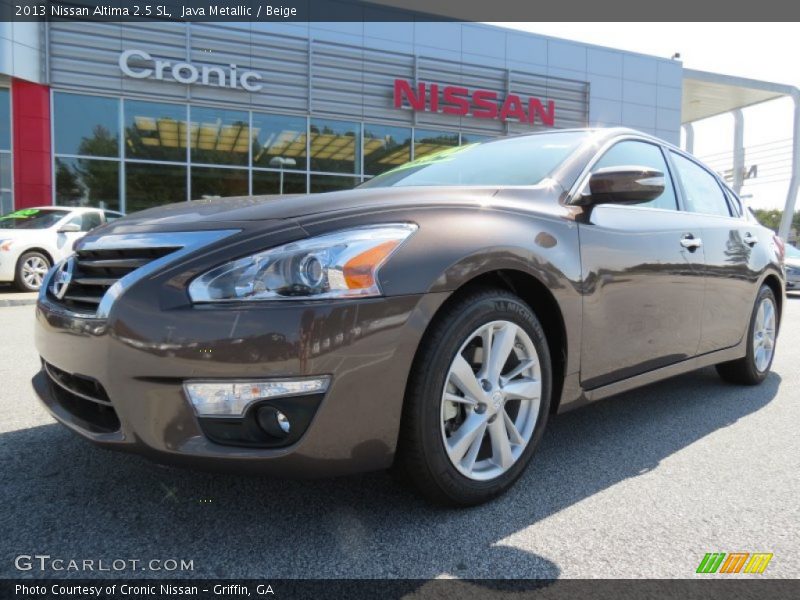 Java Metallic / Beige 2013 Nissan Altima 2.5 SL