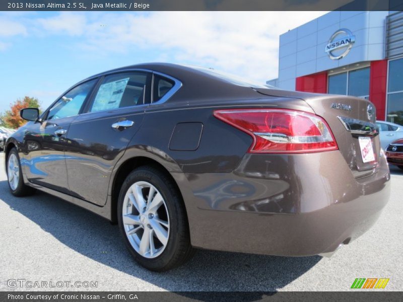 Java Metallic / Beige 2013 Nissan Altima 2.5 SL