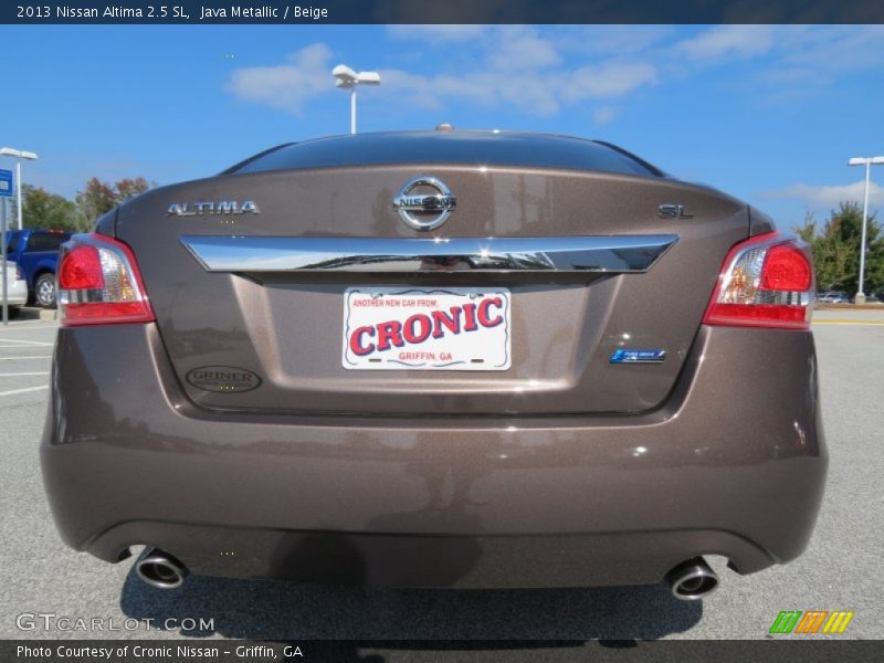 Java Metallic / Beige 2013 Nissan Altima 2.5 SL