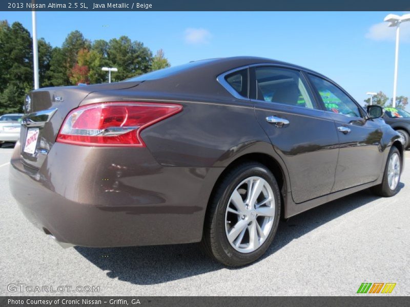 Java Metallic / Beige 2013 Nissan Altima 2.5 SL