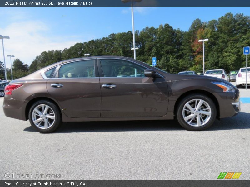 Java Metallic / Beige 2013 Nissan Altima 2.5 SL
